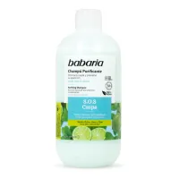 Babaria - باباریا شامپو ضد شوره موهای خشک یا چرب لیمو نعنا 500 میلی لیتر Babaria Shampoo SOS Dandruff Oily & Dry 500ml
