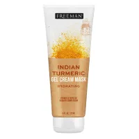 Freeman - ماسک آبرسان صورت زردچوبه هندی 175میل فریمن Freeman Indian Turmeric Hydrating Face Mask 175 ml