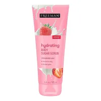 Freeman - اسکراب شکر بدن توت فرنگی فریمن حجم 175 میل FREEMAN HYDROTING BODY SUGAR SCRUB VOLUME 175ml