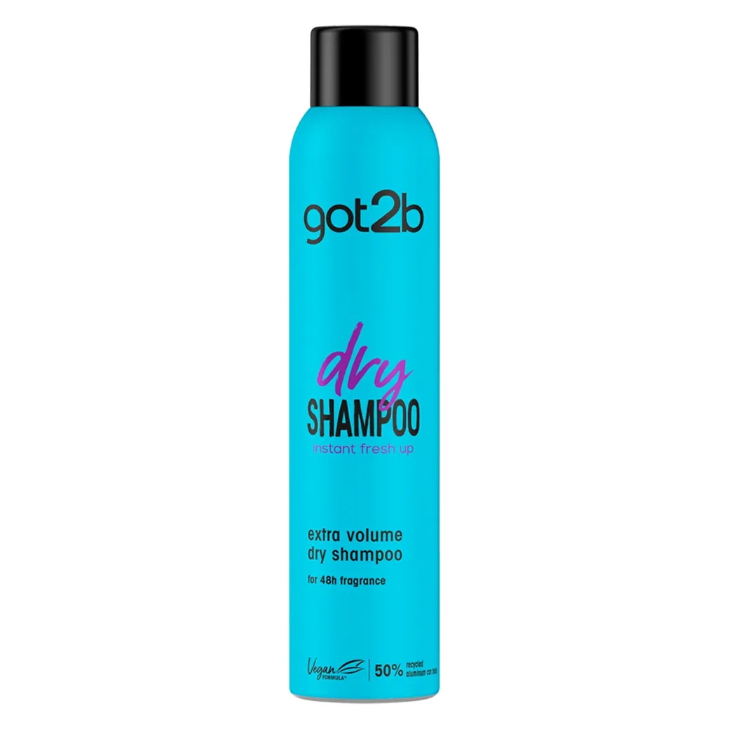 got2b - شامپو خشک آبی گات تو بی مدل ولوم حجم 200 میل got2b Dry shampoo Extra Volume 200ml