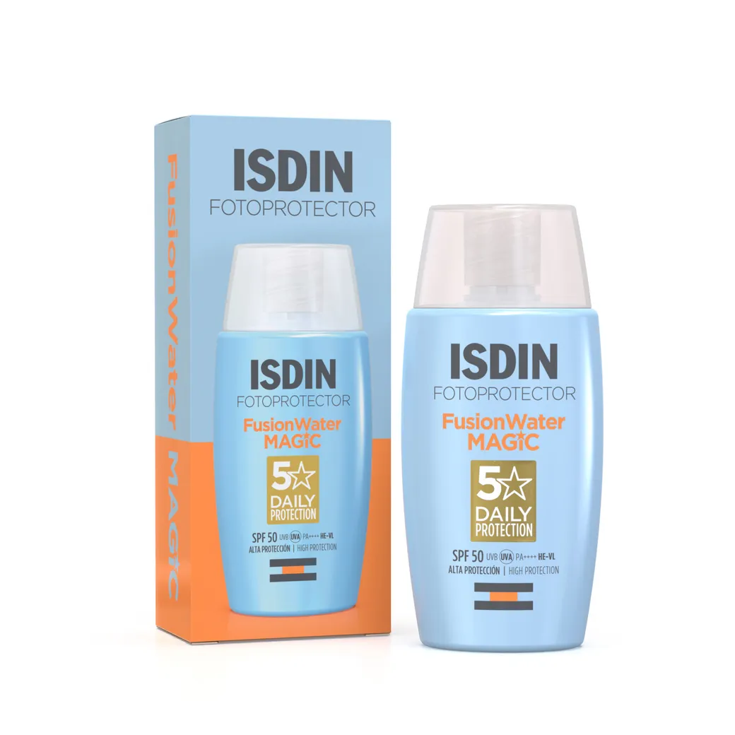 Isdin - ضد آفتاب فیوژن واتر مجیک ایزدین ISDIN Fusion Water Magic SPF50 50ml
