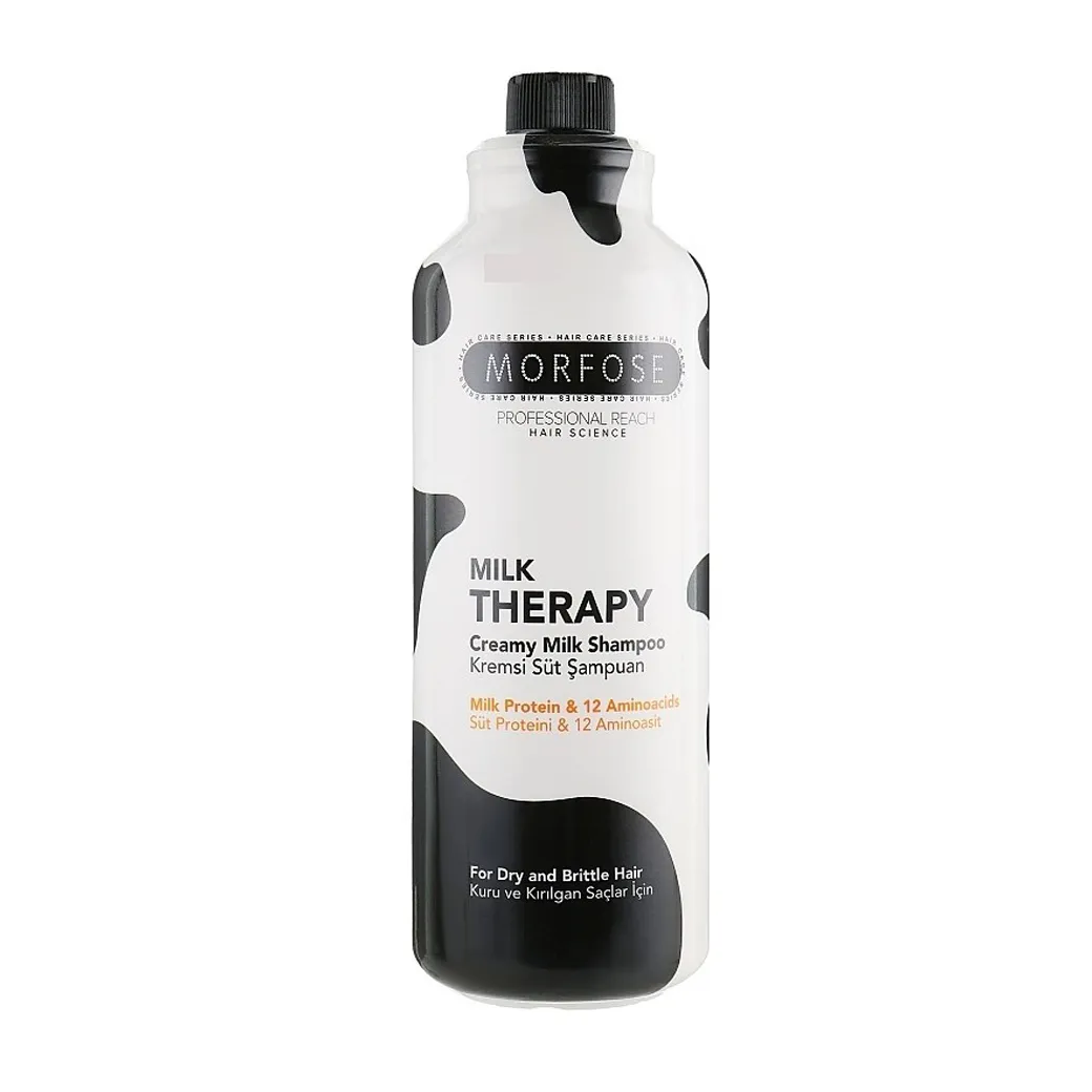 Morfose - شامپو شیر مورفوس مدل Milk Therapy حجم 1000 میل Morfose Shampoo Milk Therapy Volume 1000ml