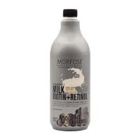 Morfose - شامپو میلک بیوتین و رتینول مورفوس حجم 1000 میل Morfose Milk biotin and retinol shampoo Volume 1000 ml