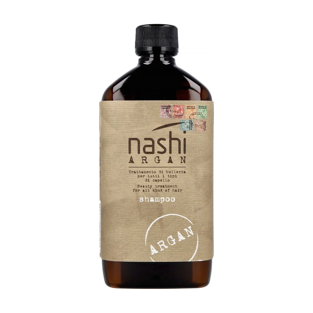 Nashi - شامپو بدون سولفات نشی حاوی آرگان حجم 500 میل Nashi Argan Hair Sulfate Free Shampoo Volume 500ml