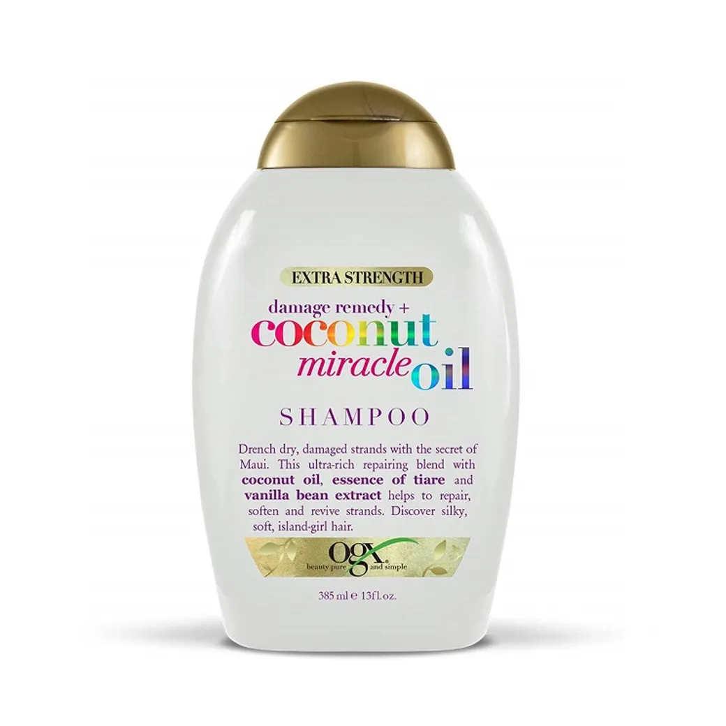 OGX - شامپو روغن نارگیل میراکل او جی ایکس OGX Extra Strength Damage Remedy +Coconut Miracle Oil Shampoo