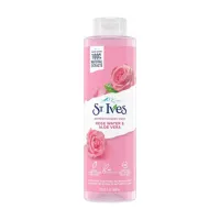 St Ives - شامپو بدن سنت ایوز حاوی گل رز و آلوئه ورا حجم 650 میل St Ives body shampoo containing rose and Aloe vera Volume 650ml