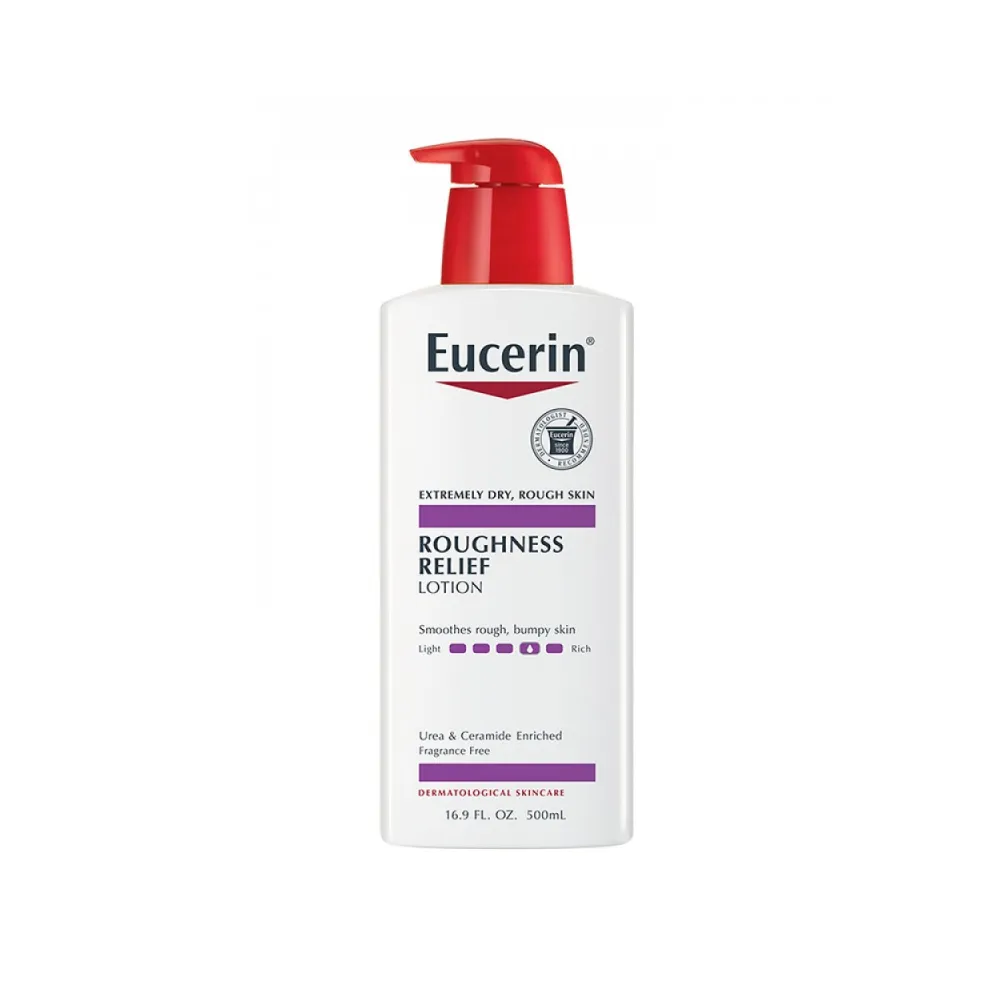 Eucerin - لوسیون کامل بدن برای پوست های بسیار خشک و زبر اوسرین 500 میل Eucerin Roughness Relief Lotion - 500ml