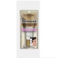 Loreal - ضدآفتاب لورال مدل UV Defender Bright & Clear ضد لک LOREAL UV DEFENDER BRIGHT & CLEAR WITH NIACINAMIDE SPF50