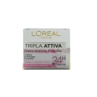 Loreal - کرم آبرسان لورال صورتی تریپل اكتيو روز مناسب پوست خشک و حساس  Loreal Triple Active Multi-Protection Day Moisturizer