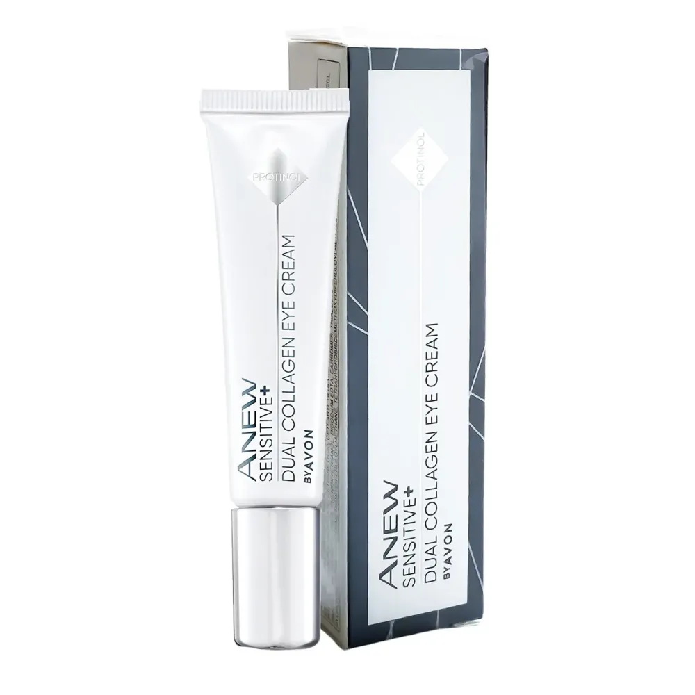 Avon - کرم دورچشم اِنیو سنسیتیو پلاس اون Avon Anew Sensitive+ Dual Collagen Eye Cream