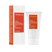 Avon - کرم سه کاره روزانه و پرایمر ویتامین سی C اون Anew Daily Defence Vitamin C SPF 50 Moisturiser - 50ml avon