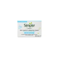 Simple - کرم مرطوب کننده و آبرسان شب Water Boost سیمپل Skin Quench Sleeping Cream Water Boost simple