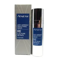 Avon - سرم ضد چروک اون Anew حاوی رتینول 0.1% حجم 30 میل Anew Anti-Wrinke Smoothing Serum 0.1% Pure Retinol Volume 30ml avon