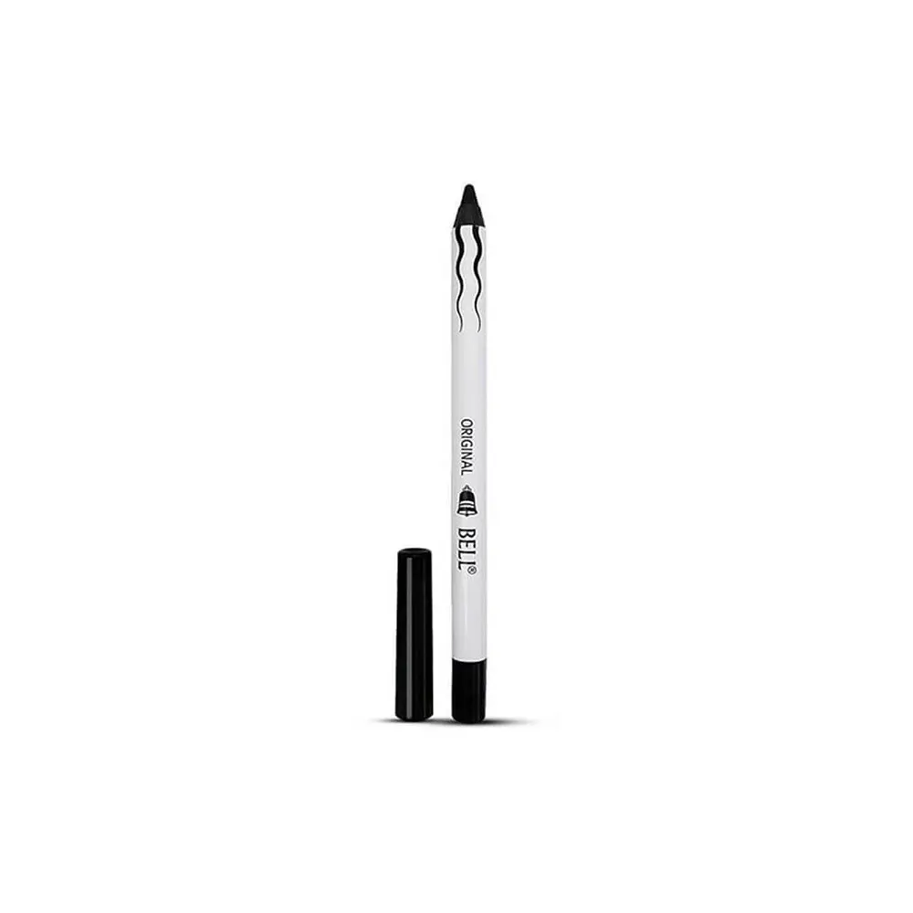 Bell - مداد چشم بل مدل کربن بلک ضد آب(Bell Eyeliner Pencil Carbon Black-100)