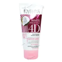 Eveline - کرم روشن کننده و سفید کننده دست اولاین حجم 100 میل Eveline 4D Whitening hand Cream