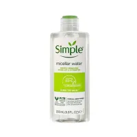 Simple - میسلارواتر پاک کننده آرایش سیمپل حجم 200 میل Simple Micellar Water kind to skin Volume 200ml