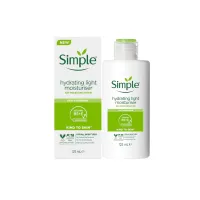 Simple - کرم ابرسان سیمپل مدل لایت حجم 125 میل Kind to Skin Mini Hydrating Light Moisturizer Simple Volume 125m