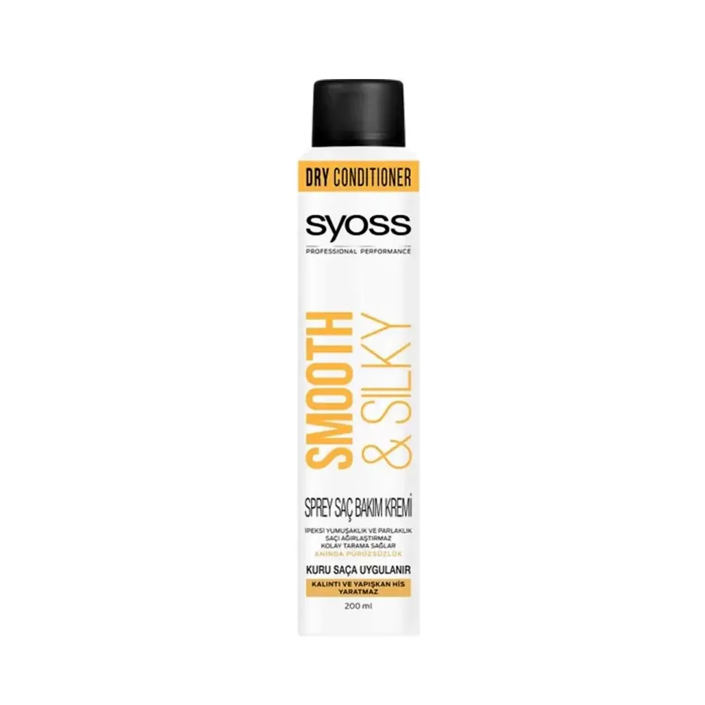 Syoss - اسپری شامپو خشک نرم کننده مو سایوس Syoss Smooth And Silky Hair Care Spray