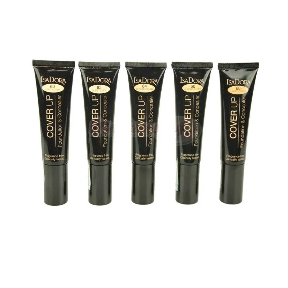 IsaDora - کرم پودر و کانسیلر ایزادورا مدل Cover Up شماره 60 حجم 35 میل Isadora Cover Up No. 60 Foundation & Concealer Volume 35 ML