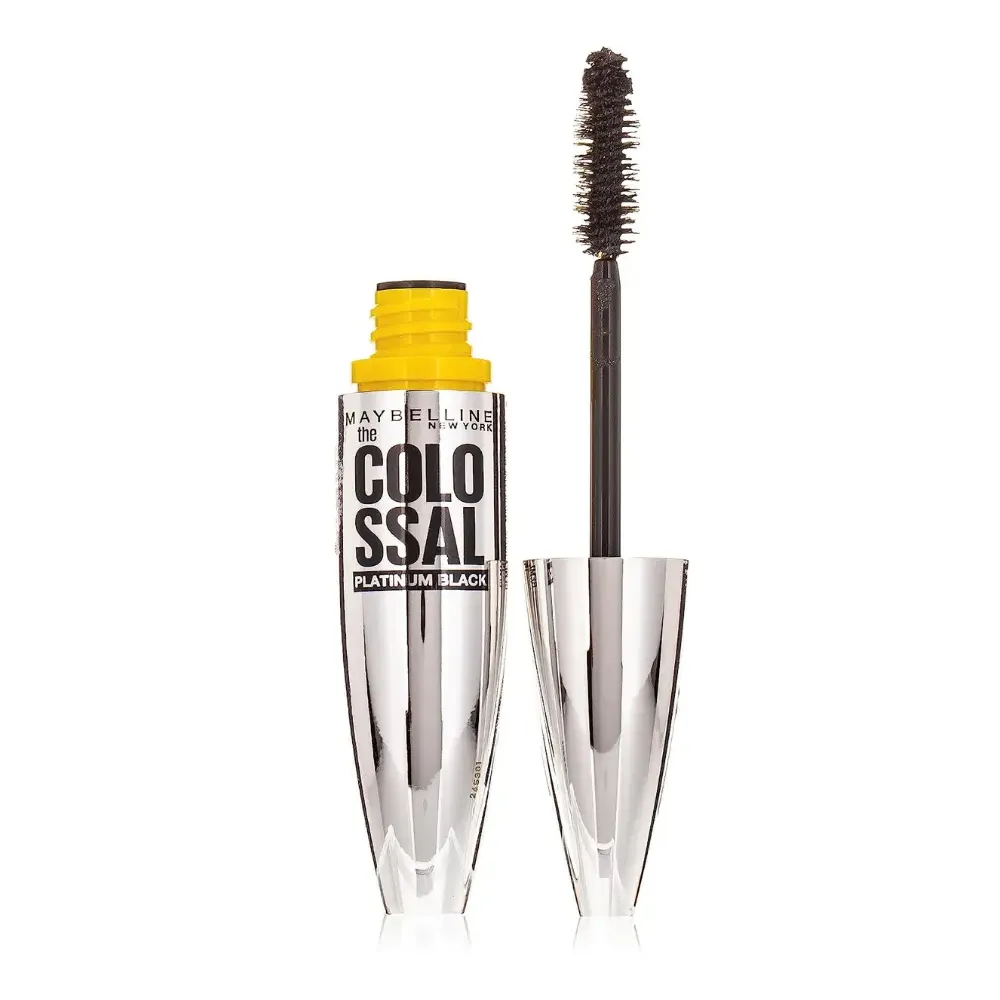 Maybelline - ریمل حجم دهنده کولوسال فوق مشکی میبلین Maybelline New York Colossal Platinum Mascara