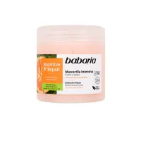 Babaria - ماسک مو ترمیم کننده ومغذی مناسب موهای خشک باباریا 400 میل Babaria Nutritive & Repair Intensive Dry Hair Mask 400ml