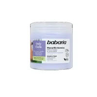 Babaria - ماسک مو نارگیل و پسته بنفش Babariaحجم 400 میلBABARIA DEFINES & HYDRATES CURLS HAIR MASK