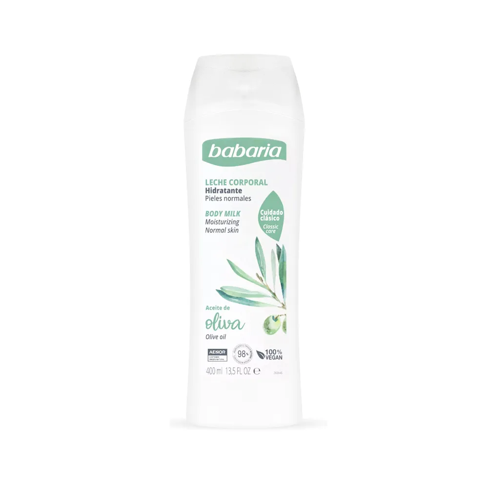 Babaria - لوسیون بدن شیر و زیتون باباریا 400 میلOlive Body Milk babaria