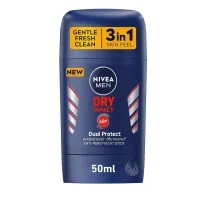 Nivea - استیک ضد تعریق 48 ساعته مردانه مدل Dry Impact حجم 50 میل نیوا Nivea Stick Male Dry Impact