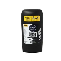 Nivea - نیوا مام صابونی  مردانه BLACK & WHITE Nivea Black & White Invisible Fresh