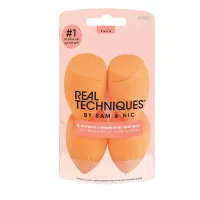 Real Techniques - پد اسفنج 4 عددی کد 91553 ریل تکنیک Real Techniques cosmetic sponge pad, pack of 4