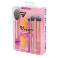 Real Techniques - ست ریل تکنیک 4 براش 2 پد کد 01997 REAL TECHNIQUES Everyday Essentials 01997