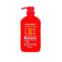 Beaverly - شامپو کراتین بیورلی  بورلی بدون سولفات 600 میل Beaverly Kertin Smooth Miracle Argan Morocco Oil Shampoo 600ml