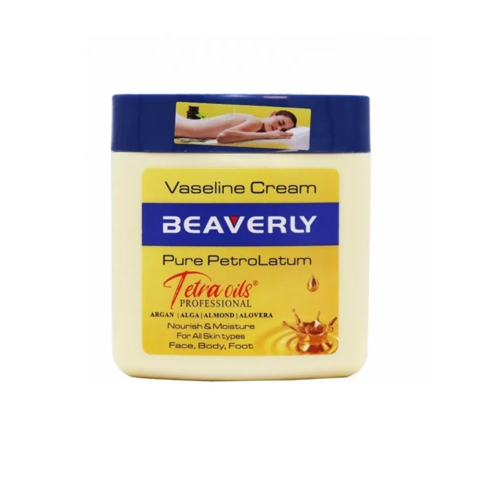 Beaverly - کرم وازلین بیورلی بورلی حجم 250گرم Beaverly Vaseline Cream Volume 250gr