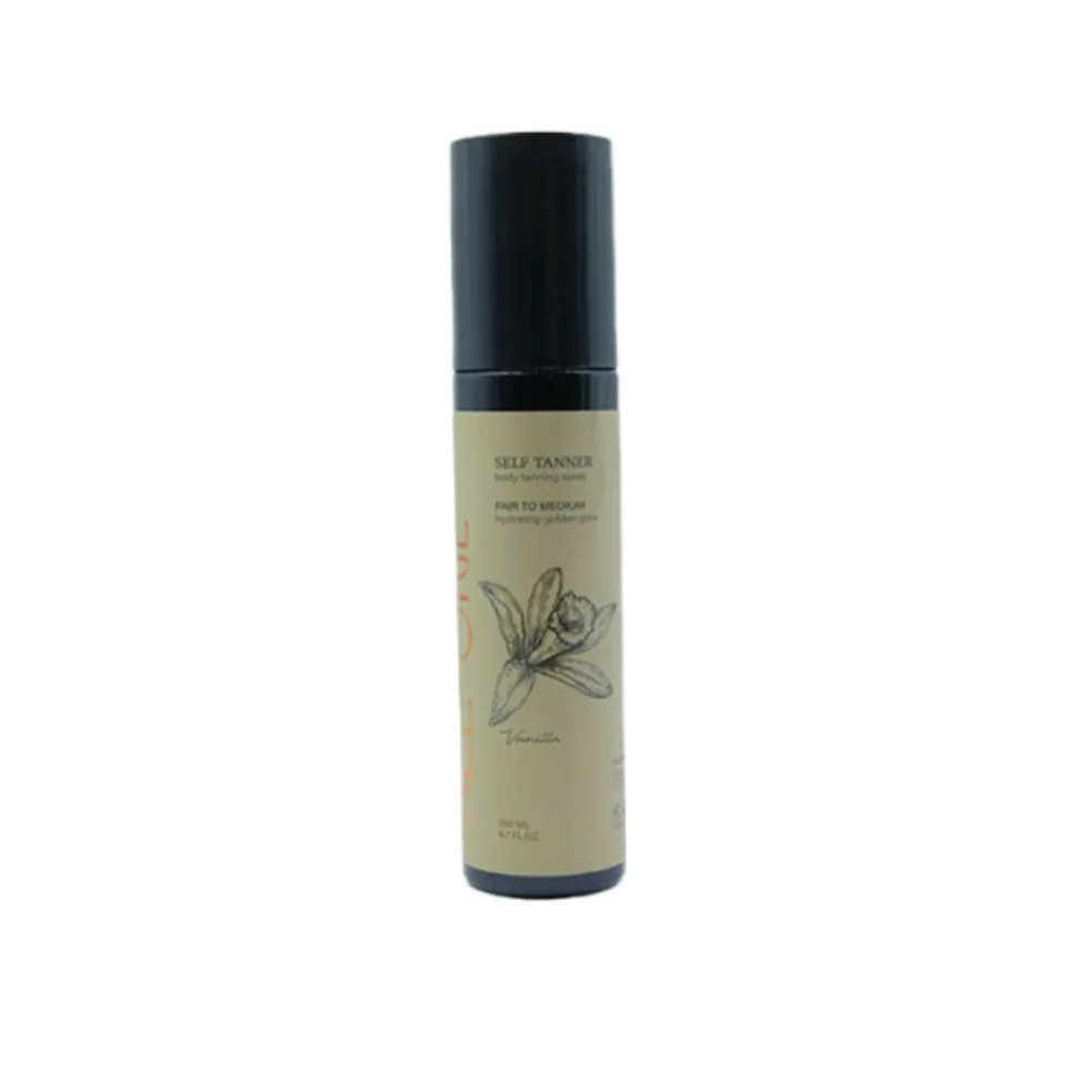 َALL IN ONE - اسپری برنزه کننده فوری بدن ال این وان مدل وانیل حجم 200 میل All In One vanilla bronzing Spray Volume 200 ml