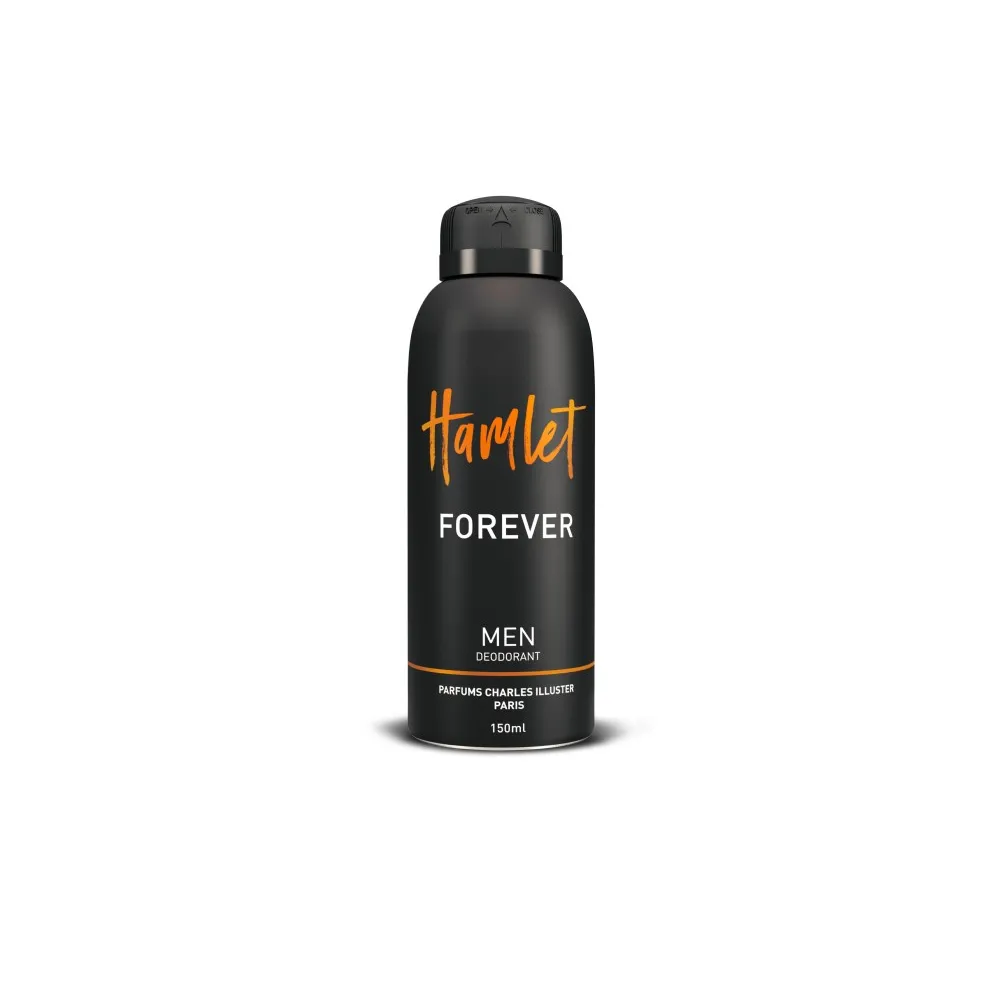 Hamlet - اسپری دئودورانت مردانه هملت مدل فور اور حجم 150 میل Forever Deodorant Spray Hamlet For Men Volume 150ml