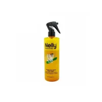 Nelly - اسپری دو فاز ترمیم کننده و تقویت کننده لاین کراتین گلد نلی پروفشنال حجم 400 میل Nelly Professional Gold 24K Keratin Two Phase Conditioner Volume 400ml