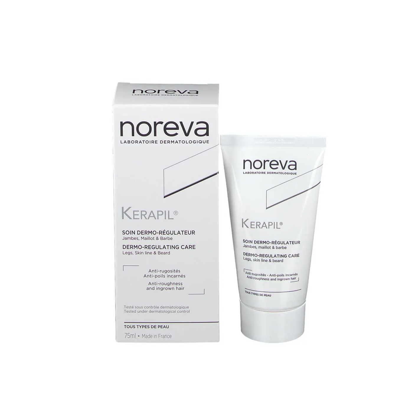 Noreva - لوسیون لایه بردار کراپیل نوروا حجم 75 میل Noreva Kerapil Volume 75ml