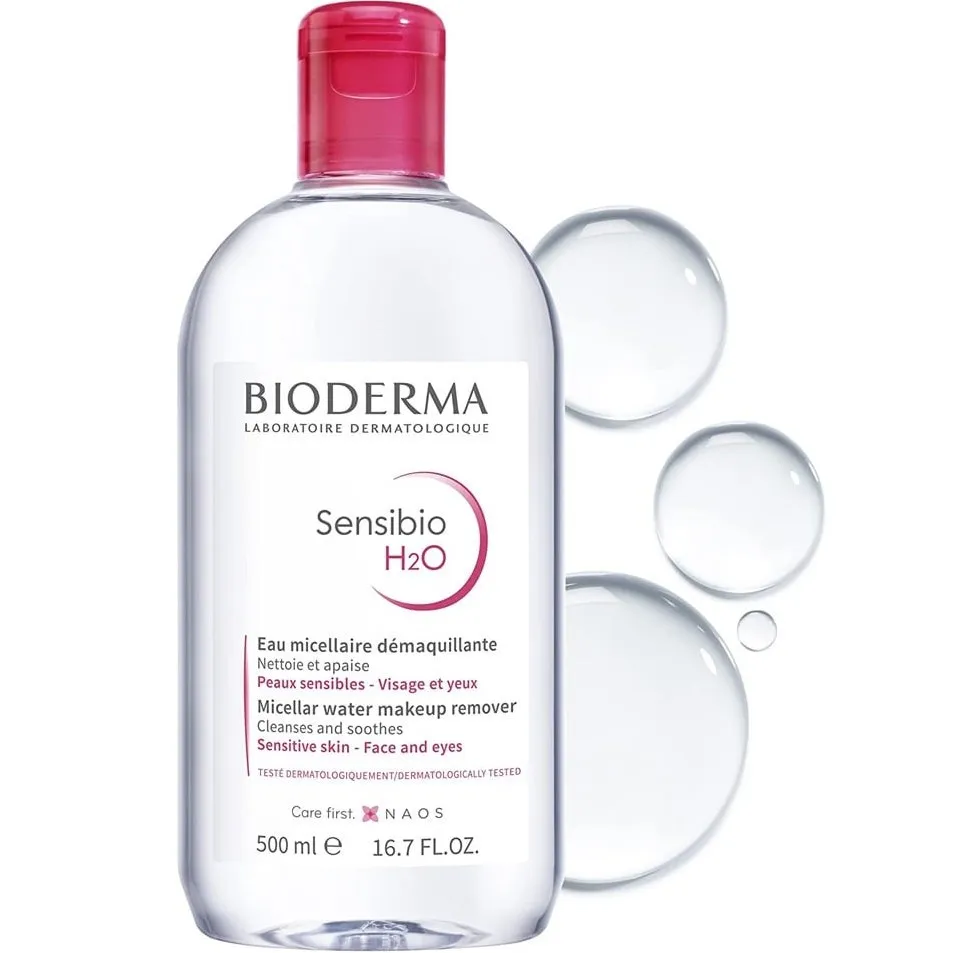 Bioderma - میسلار واتر سنسیبیو بایودرما پوست حساس حجم 500 میلBioderma Sensibio H2O Micellar Water Volume 500ml