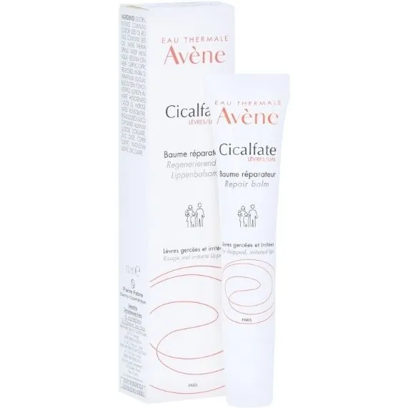 Avene - بالم لب ترمیم کننده سیکالفیت اون حجم 10 میلAvène Cicalfate