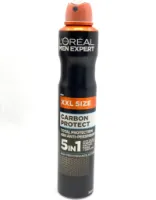Loreal - اسپری ضد تعریق مردانه لورال کربن پروتکت 5 در1 اورئال حجم 300 میل loreal Paris Men Expert Carbon Protect Anti Perspirant Volume 300ml