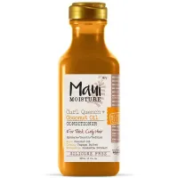 Maui - نرم کننده روغن نارگیلم ماوی برای موهای فر حجم 385 میل Maui Moisture Curl Quench + Coconut Oil Conditioner Volume 385ml