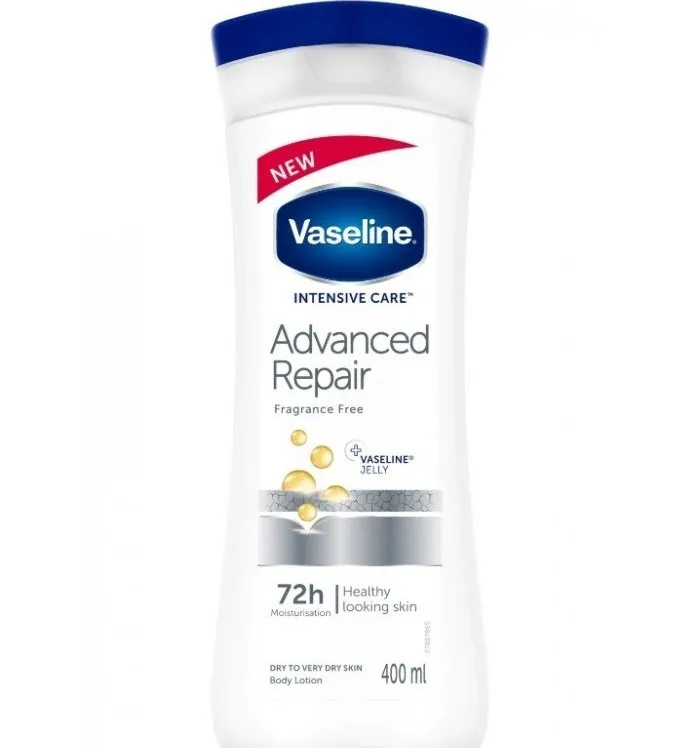 Vaseline - لوسیون بدن وازلین مدل Advanced Repair مناسب پوست خشک حجم 400 میل Vaseline Intensive Care Advanced Repair Deep Restore Lotion Volume 400ml