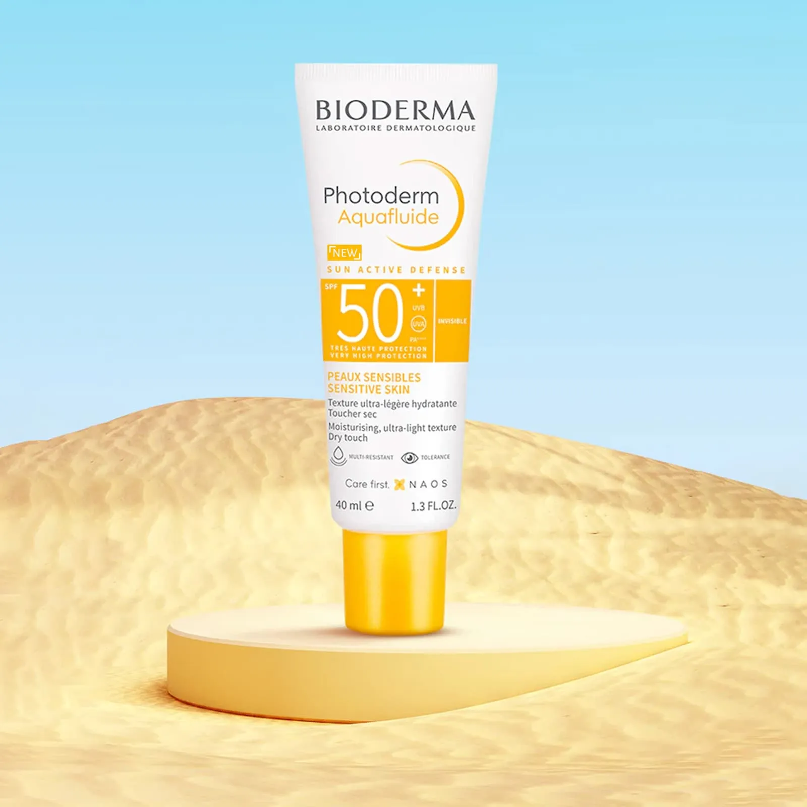 Bioderma - ضد افتاب اکوا فلویید بایودرما بی رنگ ((پوست چرب و حساس)) Bioderma PHOTODERM AQUAFLUIDE 40ML