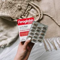 VITABIOTICS - کپسول فروگلوبین B12 ویتابیوتکس 30 عددی Vitabiotics Feroglobin® B12 Slow