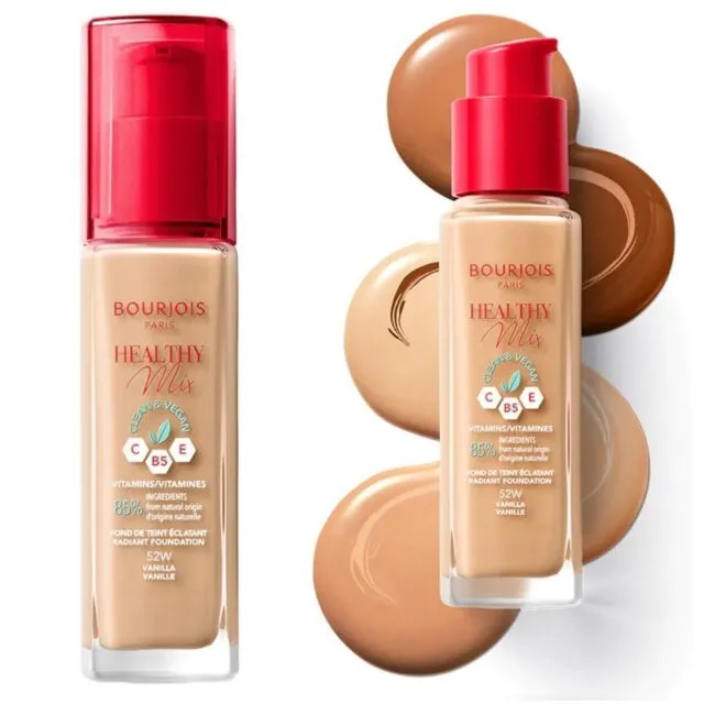 BOURJOIS - کرم پودر بورژوا شماره 52 Bourjois Healthy Mix 16H