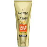 Pantene - ماسک مو 3 دقیقه ای ضد ریزش Dokulme KARSITI پنتن  PANTENE 3 MINUTE ANTI HAIR LOSS MASK 200 ML