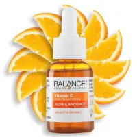 Balance - سرم ویتامین سی 3 درصد بالانس Balance Balance Vitamin C Brightening Serum Glow and Radiance 5 Percent