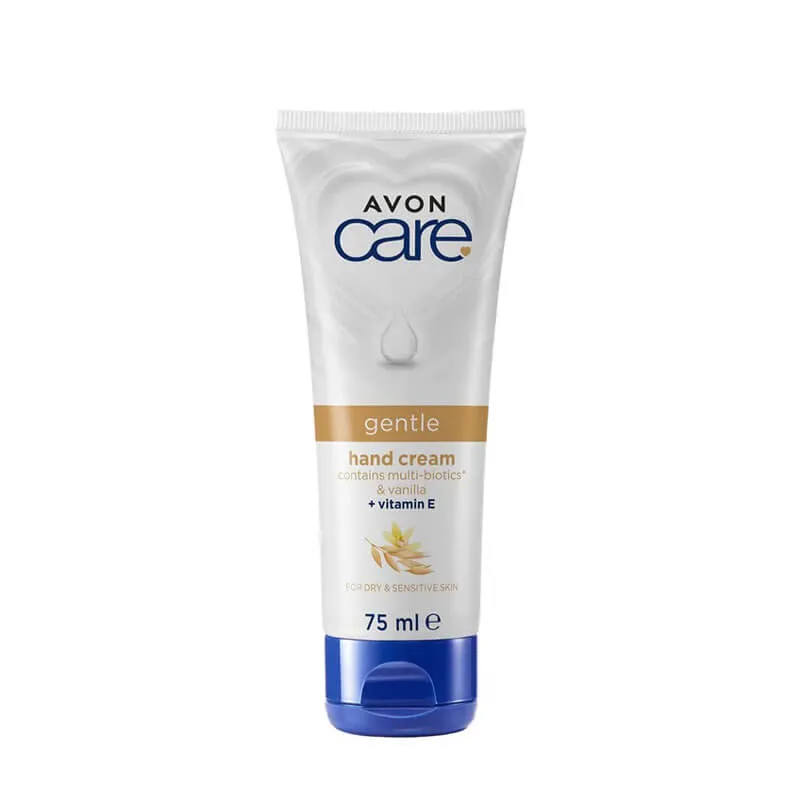 Avon - کرم دست مولتی بیوتیک اون AVON مدل Gentle حجم 75 میل Avon Gentle Moisturising Hand Ceam 75ml