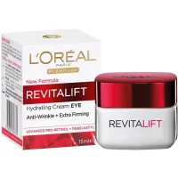 Loreal - کرم دور چشم لورال LOREAL مدل رویتالیفت Revitalift حجم 15 میل Revitalift Hydrating Cream Eye Anti-Wrinkle Extra Firming