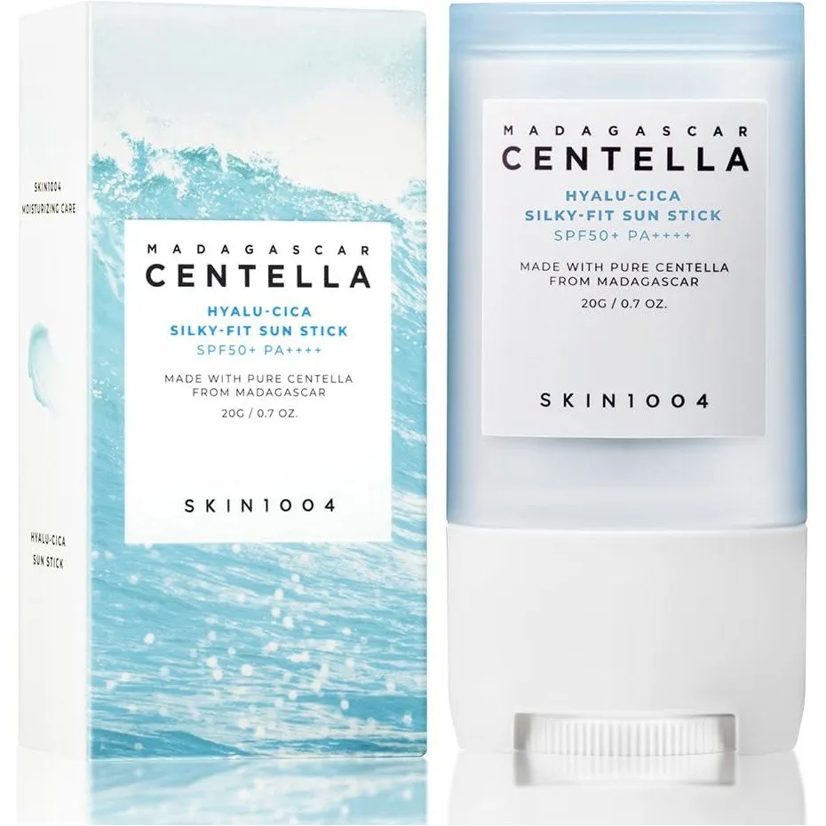 CENTELLA - ضد آفتاب استیکی سنتلا حجم 20 گرم Madagascar Centella Hyalu Cica Silky Fit Sun Stick Volume 20 gr